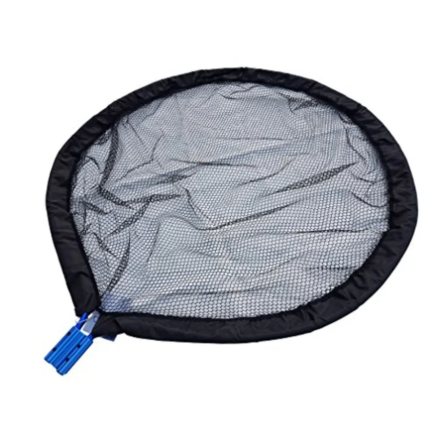 

Koi pond professionals use heavy duty 24 inch diameter round koi pan net system with telescopic pole, black nylon mesh, ultra-s