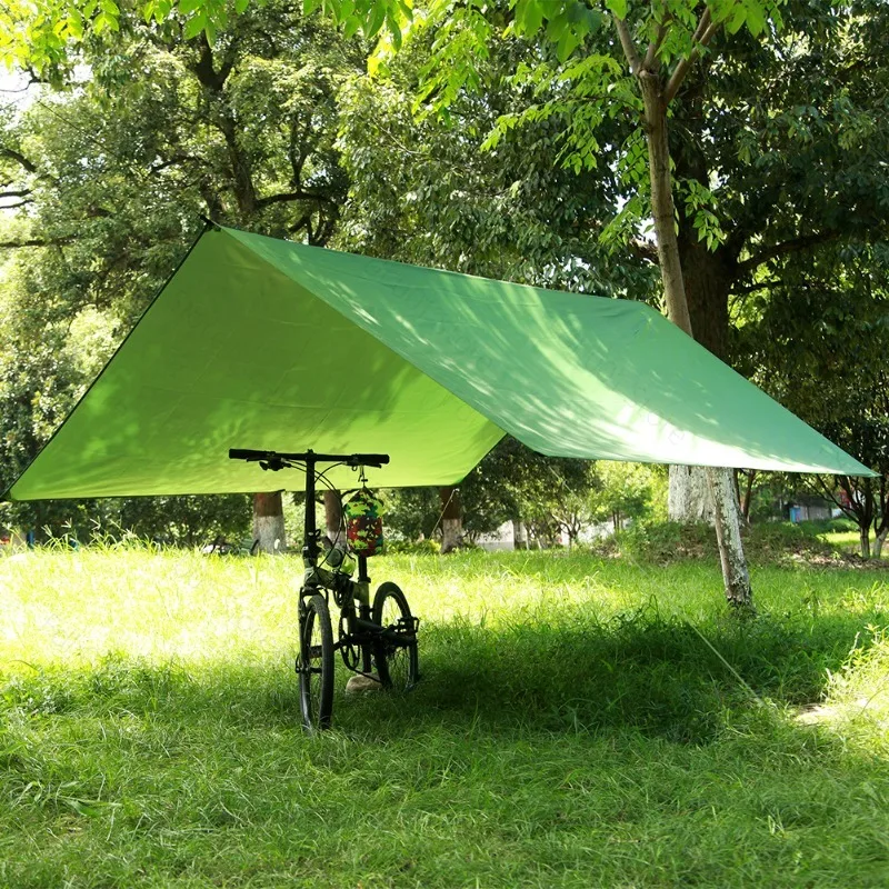 Square Sun Shade Sail Canopy Waterproof Anti UV Outdoor Beach Camping Shelter 3 to 4 Persons