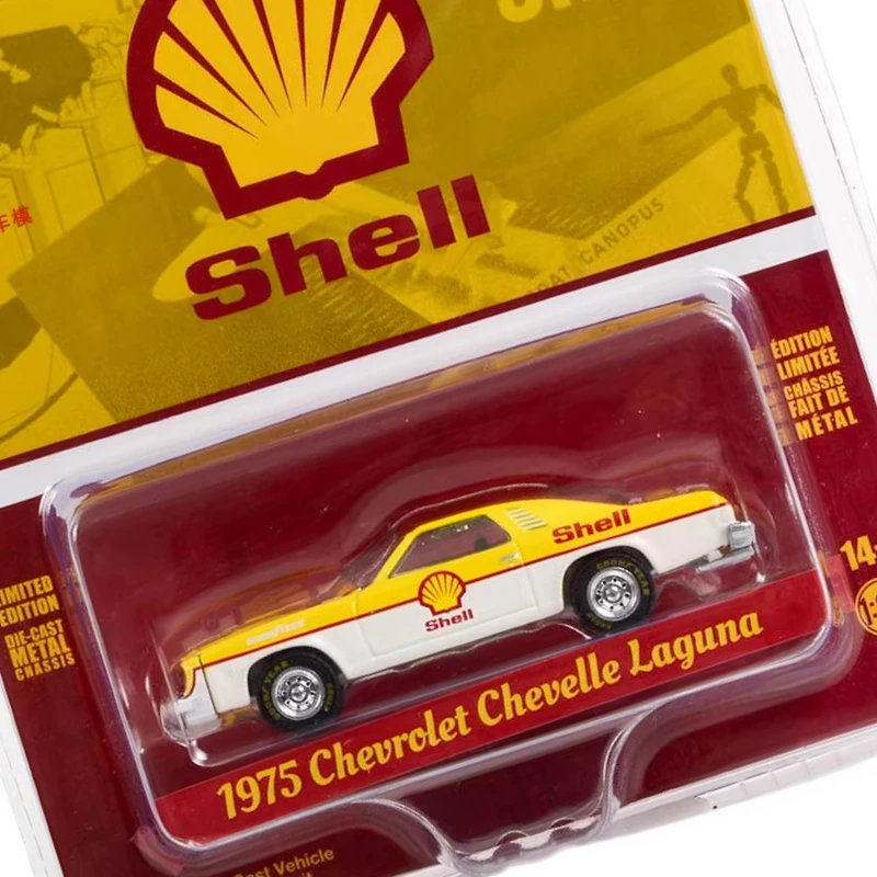 

Original Box 1:64 1975 Shell Oil Shell Oil 100 Zhou Nian Collection Toys Small Gifts Model Wall Hanging