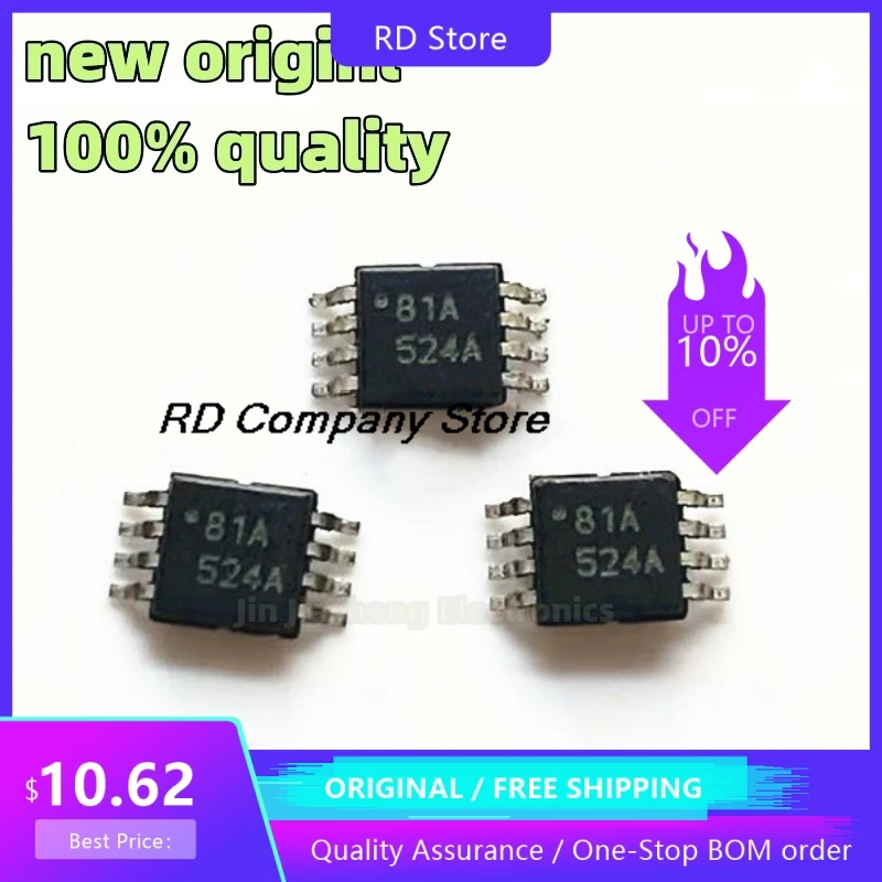 

(10piece) 100% New UCC27524ADGNR 524A MSOP8IC UCC27524ADGN Chipset