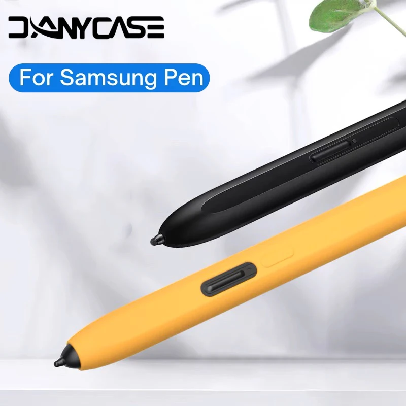 Silicone Stylus Non-slip Protective Cover Tablet Touch Pencil Case Pen Sleeve for Samsung Galaxy Tab S7/S8/S9 Plus Ultra S6