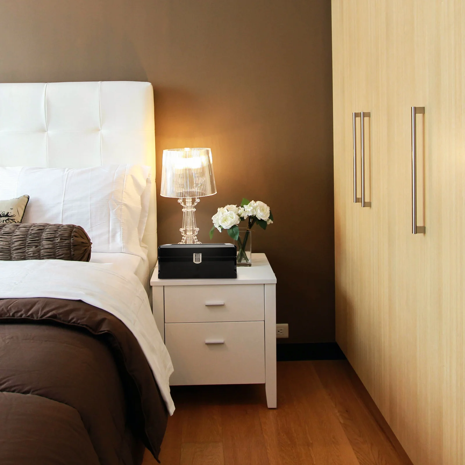 

Slots Gift Vintage Display Case Display Case Watch Packing Box Elegant Watch Organizer Gift Box Container