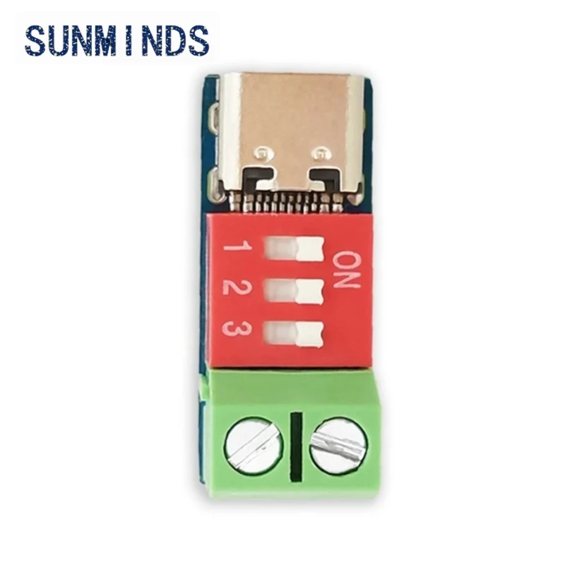 USB-C PD Trigger Board Module PD/QC Decoy Board Fast Charge USB Type-c to 12v High Speed Charger Power Delivery Boost Module