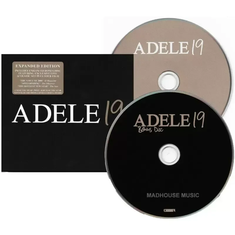 For Adele Adele 19 Deluxe Edition European Version Imported 2CD Album British New Soul Diva Debut Record