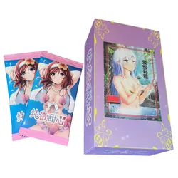 New Goddess Story Pure Desire Sweetheart Card Rare Swimwear Character MR SP SSP Diamond Flash Card Children's Toy Gift