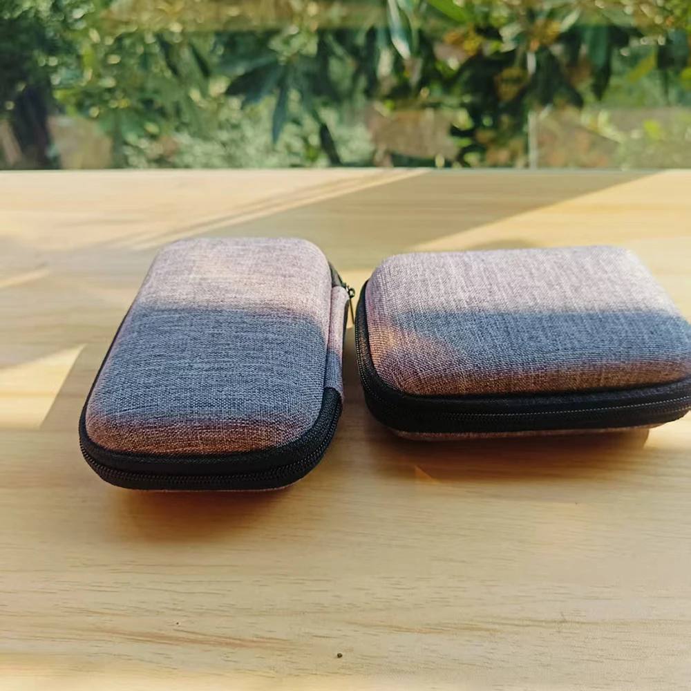 

Portable wire storage bag suitable for portable power banks data cables headphones USB flash drives headphone stand box