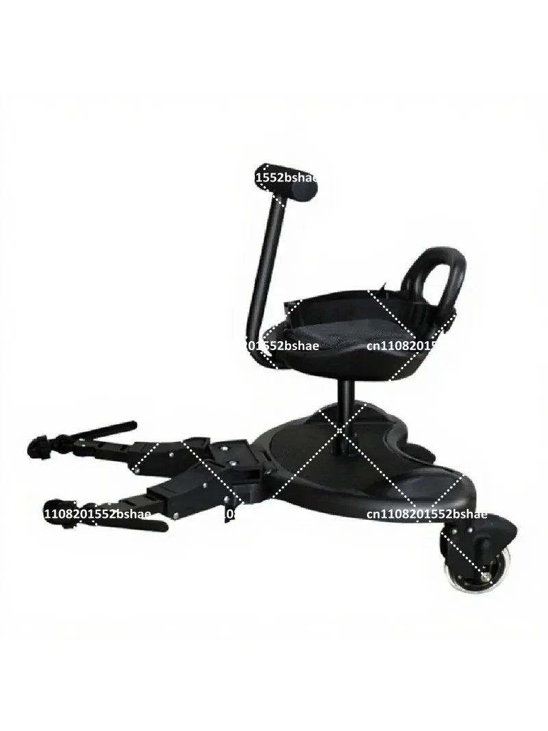 Buggy Board Scooter for Baby Stroller Rear Trailer Second Child Travel Accessory