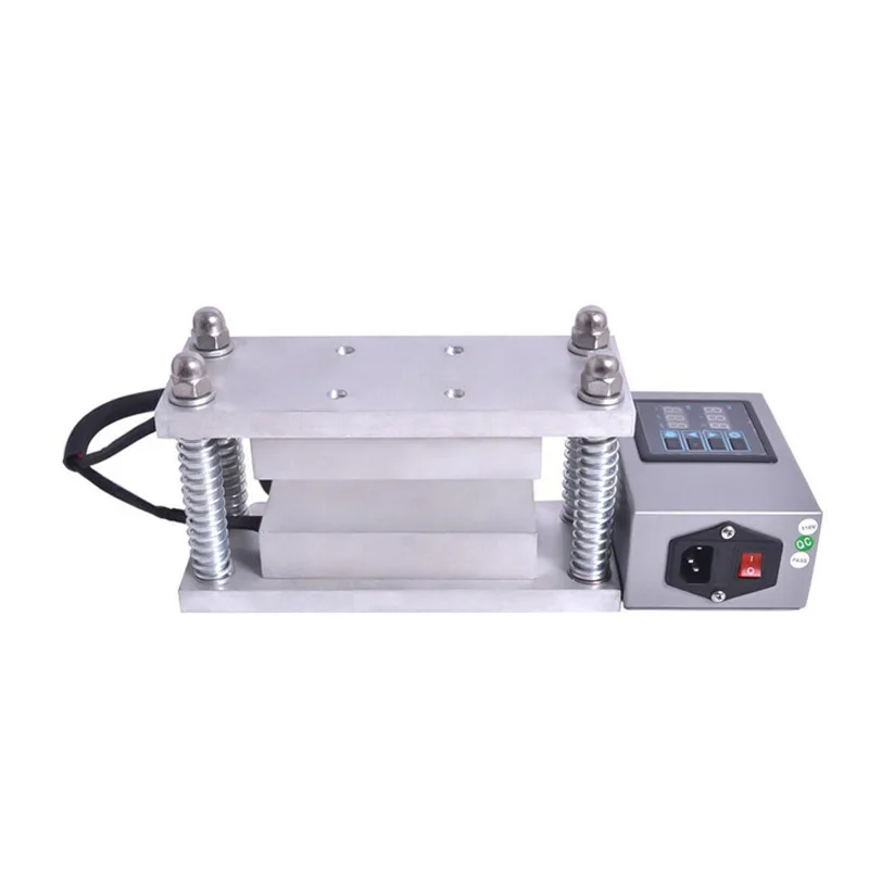 7.5x15cm upper and lower heating plates, rosin pressing machine accessories, including instrument set, 3CM solid aluminum heatin