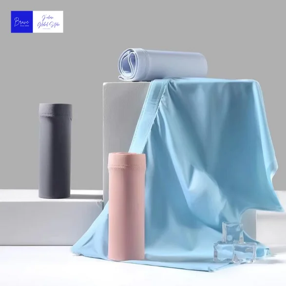 1 Stuk Heren Boxers Shorts Ijs Zijde Mannen Slipje Naadloze Sexy Ondergoed Man Onderbroek Slipje Mannelijke Antibacteriële Ademende Slip