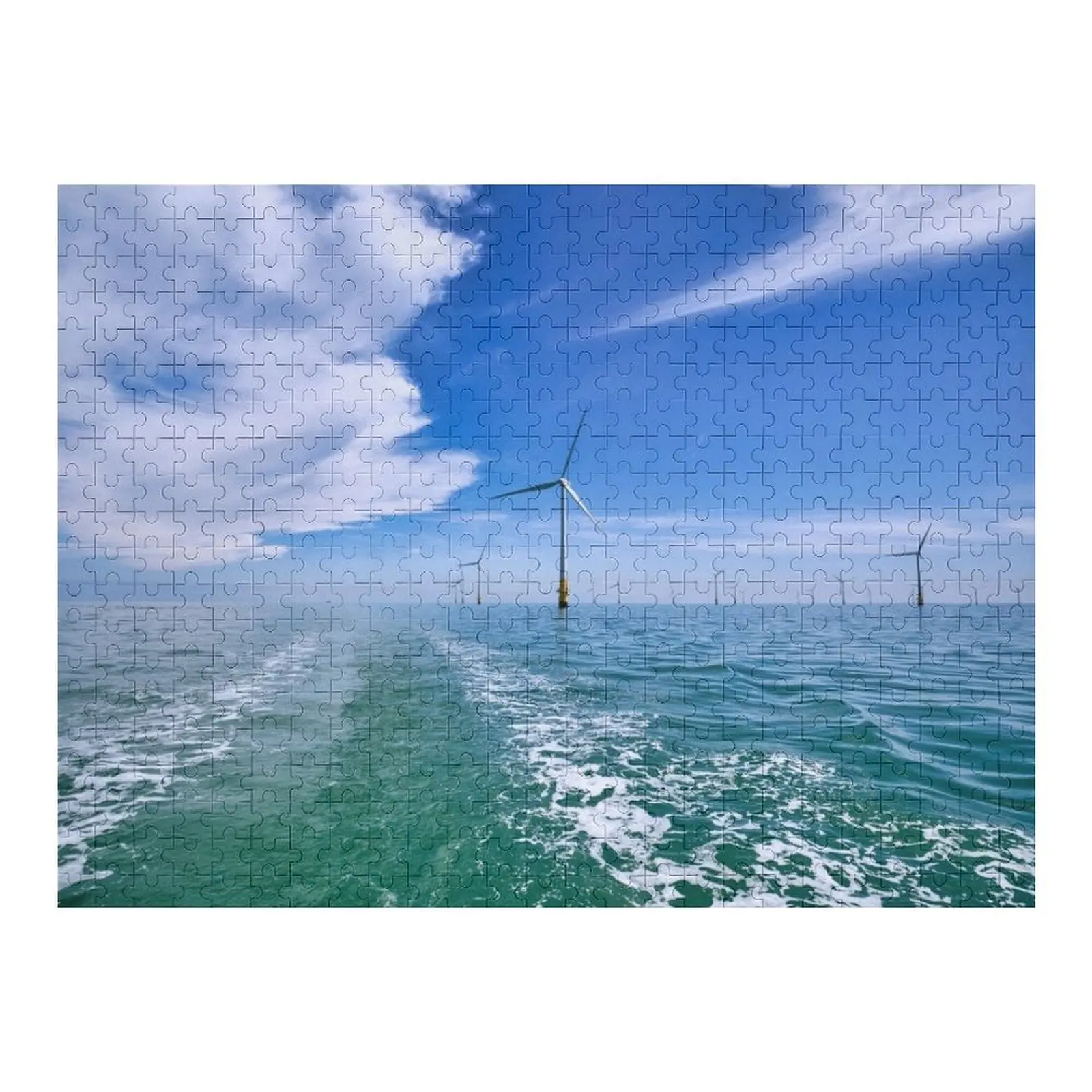 

Kentish Flats Offshore Wind Farm Jigsaw Puzzle Diorama Accessories Customized Photo Photo Personalized Gifts Photo Custom Puzzle
