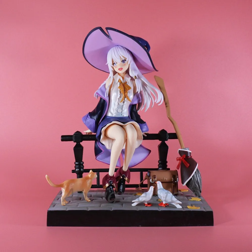 Wandering Witch The Journey Of Elaina 1/7 Scale PVC Action Figure Anime Figure Model Toys Collection Doll Gift