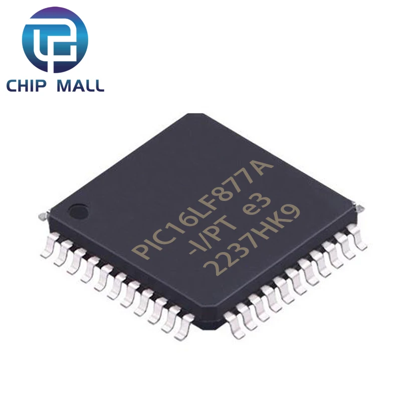 PIC16LF877-04I/PT PIC16LF877-04I/PQ PIC16LF877A-I/PT QFP-44 8 Bit Microcontroller Chip IC New Original Stock