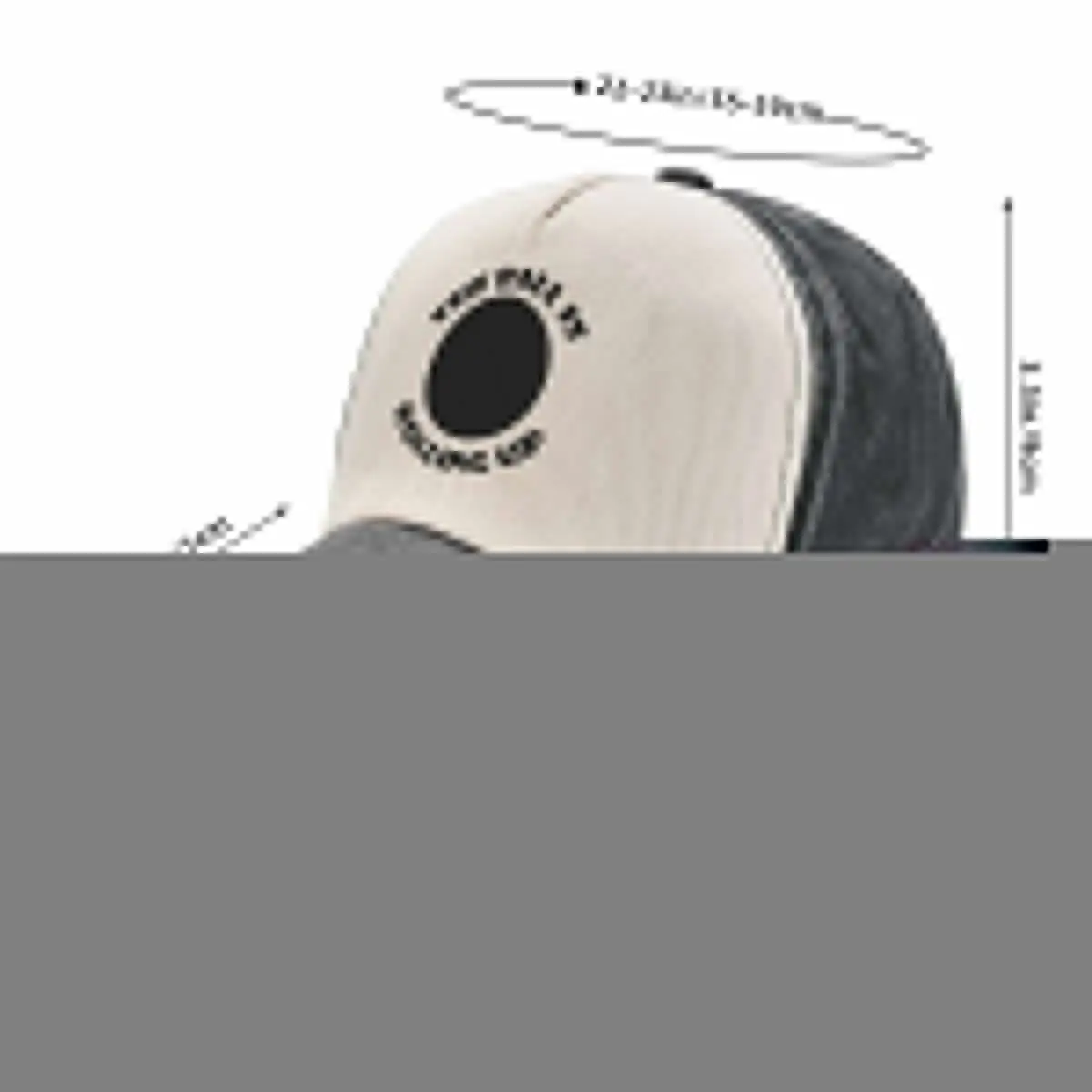 The Ball Is Rolling UpCap Baseball Cap |-F-| funny hat Sunhat hiking hat Trucker Hats For Men Women's