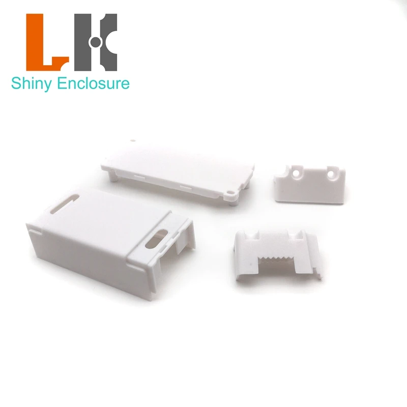 LK-LED26 5Pcs Witte Led Driver Plastic Behuizing Voeding Instrument Abs Project Outlet Junction Box 88x38x21mm