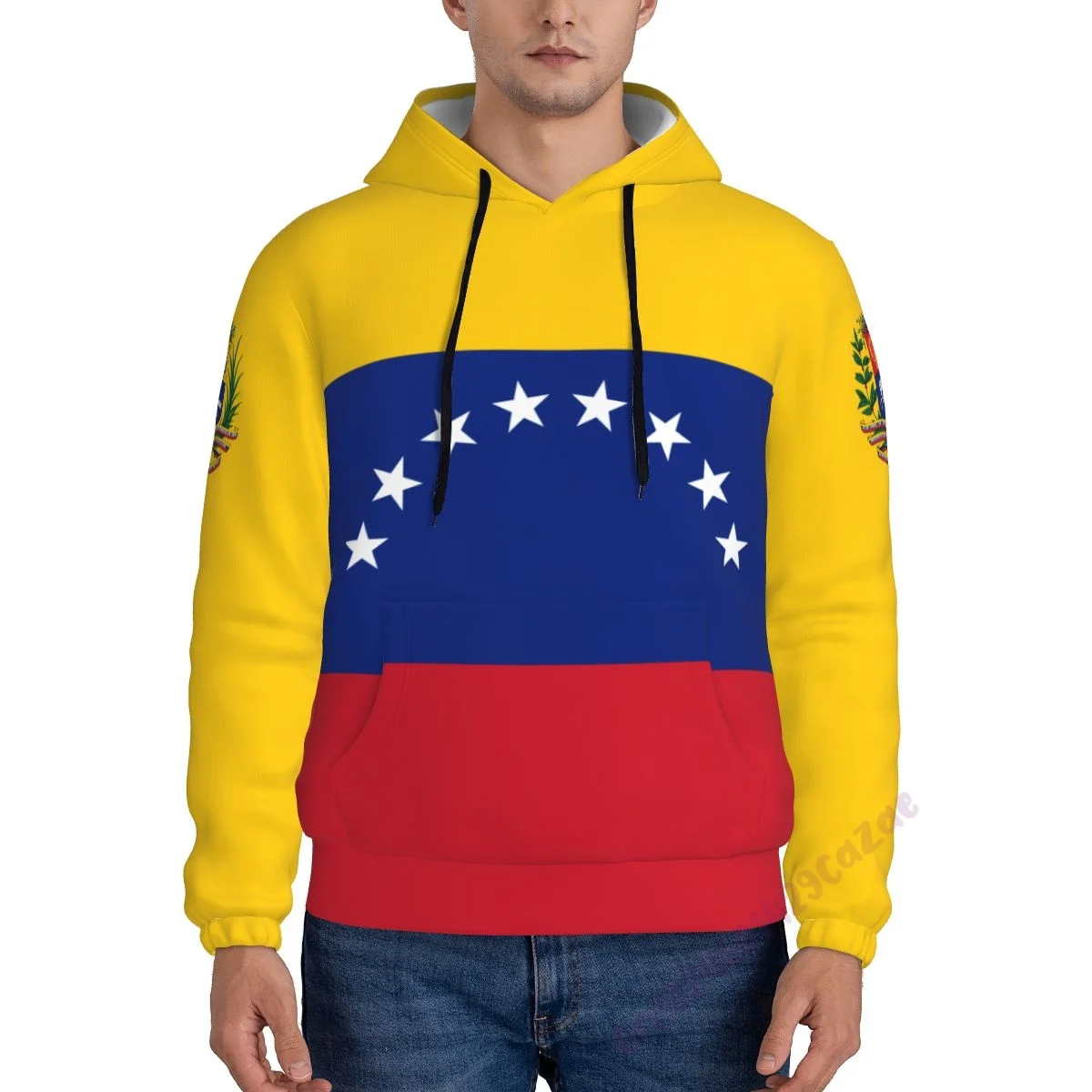 Custom Name Venezuela 3D Country Flag Print Hoodie Men Sweatshirt Women Hip Hop Streetwear Tracksuit Clothing