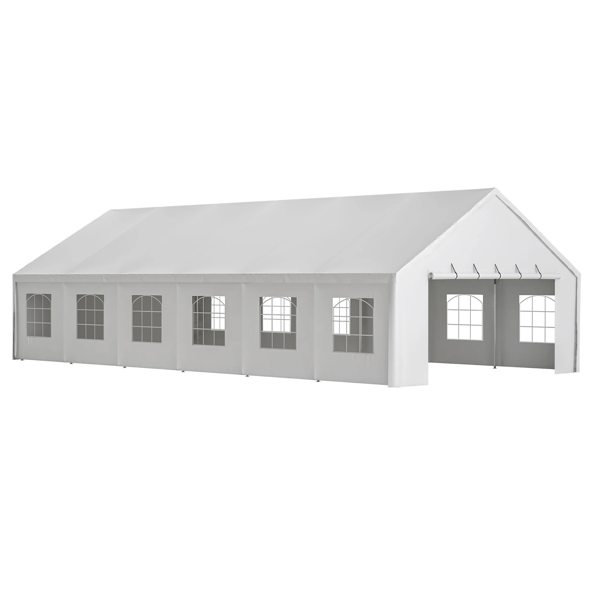 

Палатка для вечеринок длиной 20x40 футов, большие навесы для свадебных мероприятий с 3 сумками для переноски и съемными боковыми стенками, палатки для уличной беседки с навесом