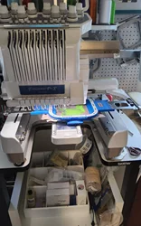 Brother Embroidery magnetic Hoops for PR1050X PR1055X PR680W PRS100 PR650 etc. Magnetic Mighty Frame Hoop embroidery machine