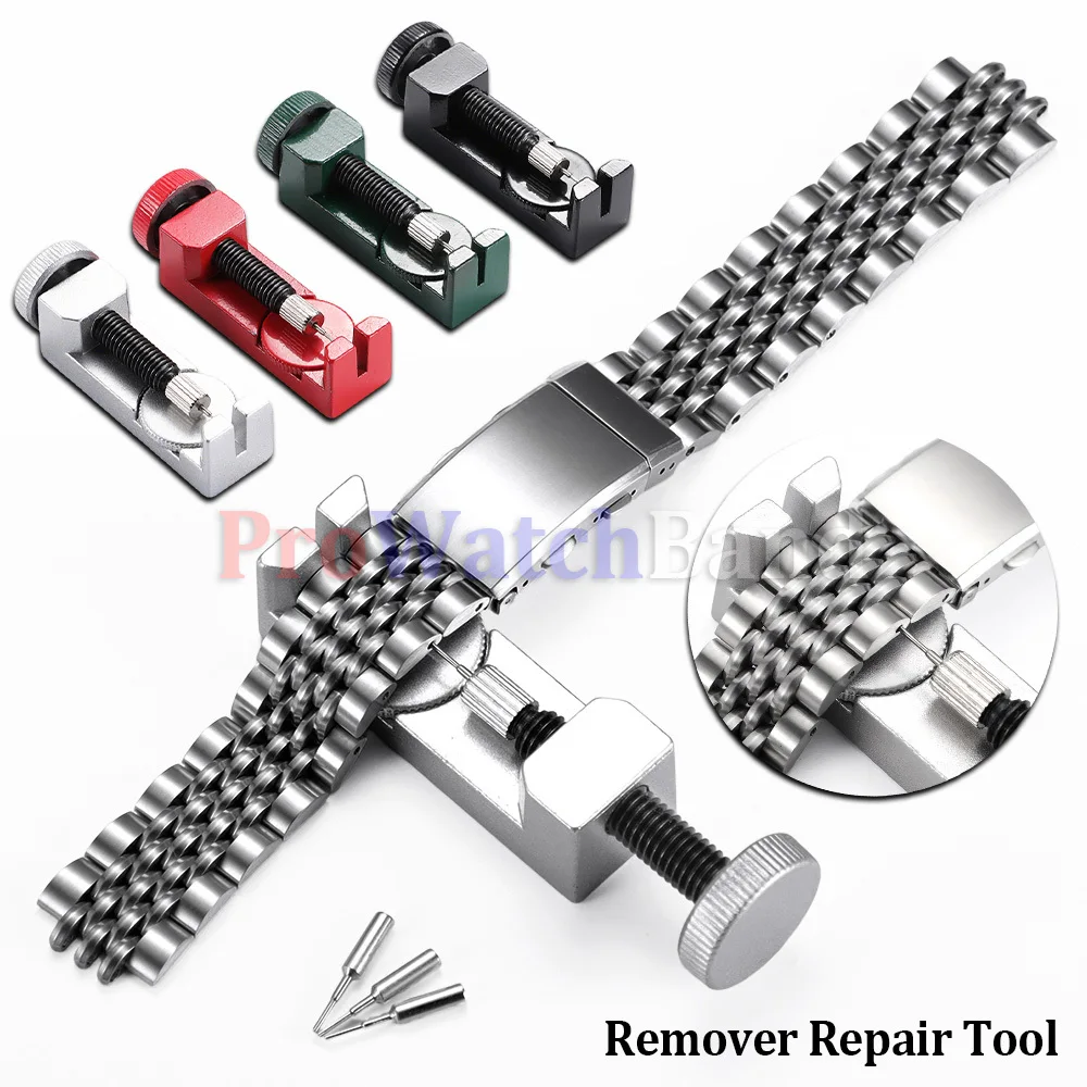 

Metal Adjustable Watch Tool for Rolex for Seiko Watch Adjustable Remover Kit Stainless Steel Strap Bracelet Link Pin Repair Tool