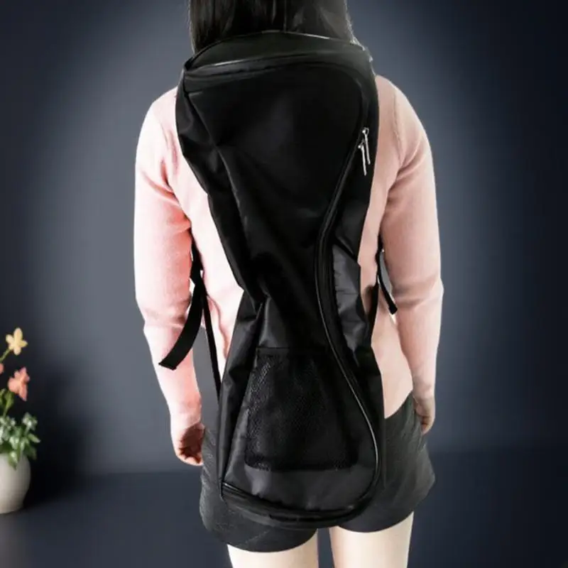 

1 pc 6.5 Inch Balance Car Bag Dual Use Tote Backpack Adjustable Strap Large Capacity Outdoor Daily Use Portable Pouch For