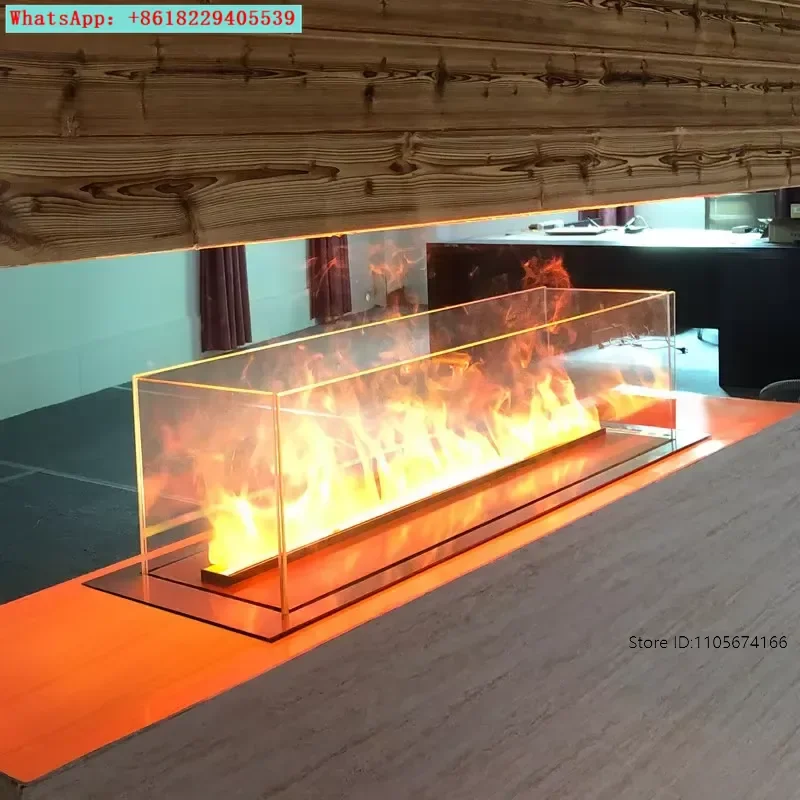 firenock glass atomizing fireplace anti-wind anti-interference hall villa special MX180a