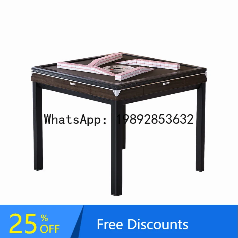 YFY new ultra-thin cyclone roller coaster mahjong machine automatic silent rotor type push-free card dining table