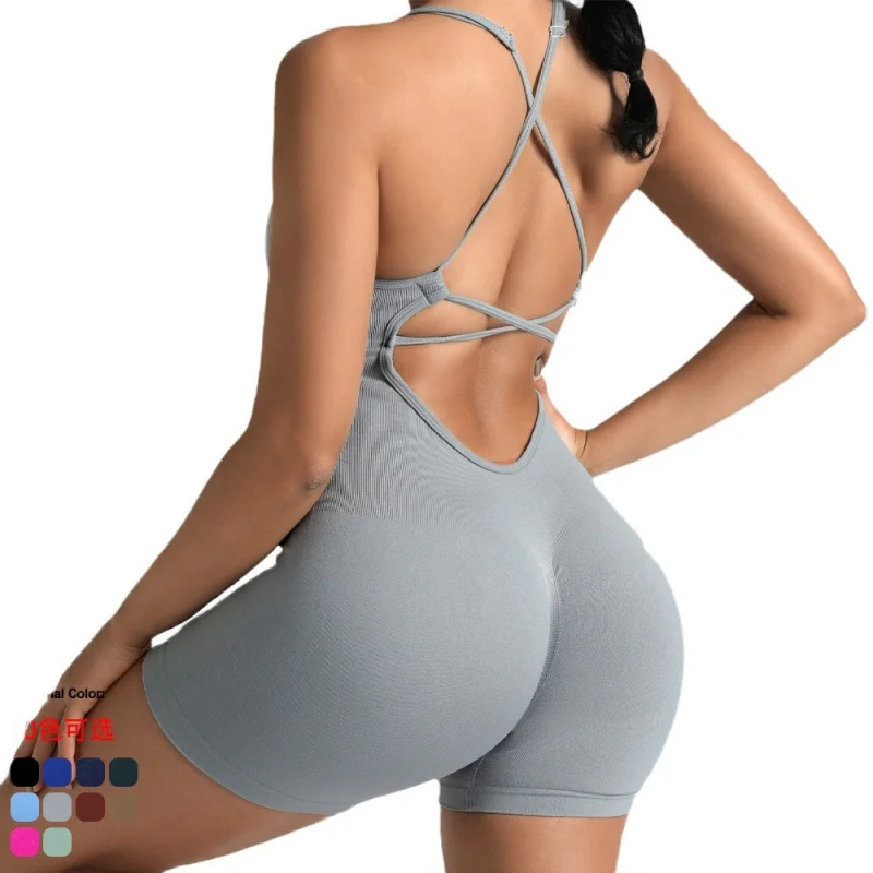 ملابس خارجية للياقة البدنية من Beauty Back، ملابس سريعة الجفاف، بدلة يوجا، بدلة رياضية، بدلة يوجا، صيفية عالية الجودة #5