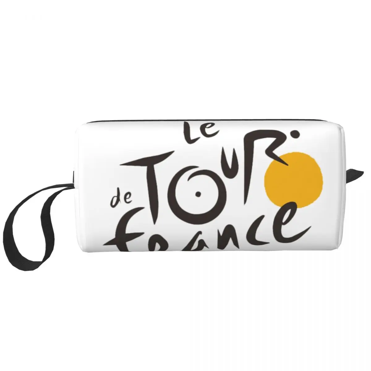 

Le Tour The France Travel Cosmetic Bag for Women French Bicycle Toiletry Makeup Organizer Beauty Storage Bags Dopp Kit Case Box