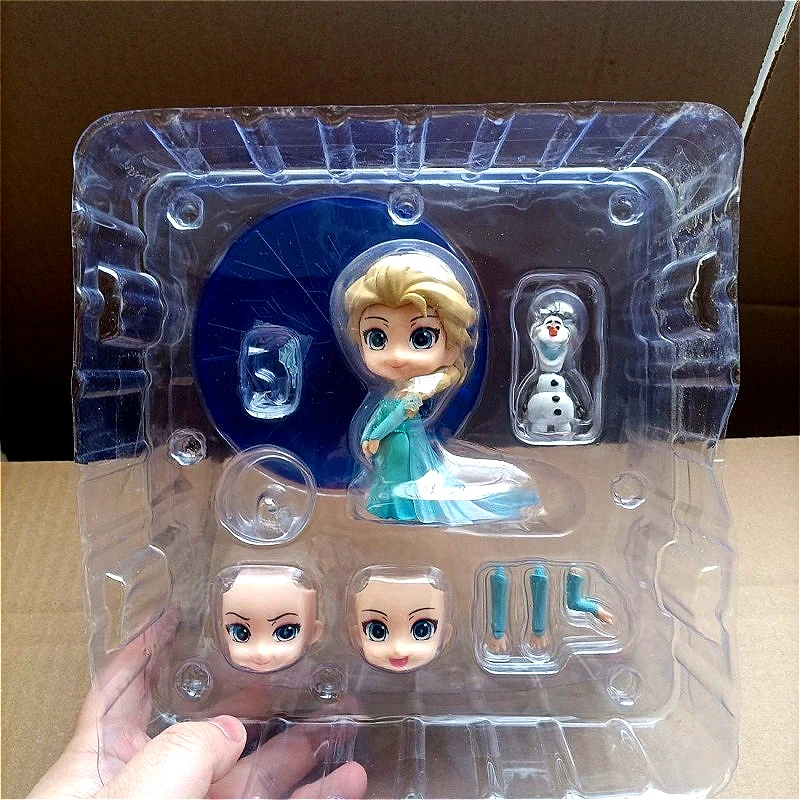 

Frozen Series Face Changing Elsa Princess Figure Toys Anime Cartoon Dress Up Anna Princess Doll Girl Kawaii Toy Gift