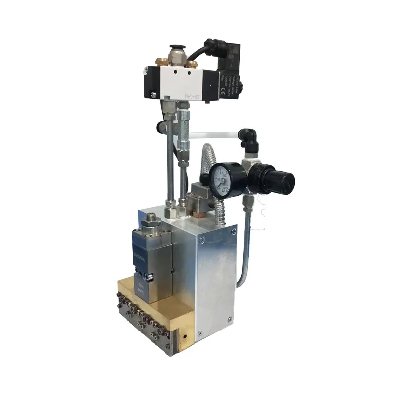 

Stainless steel fiber spray gun portable hot melt adhesive spray gun high temperature resistance