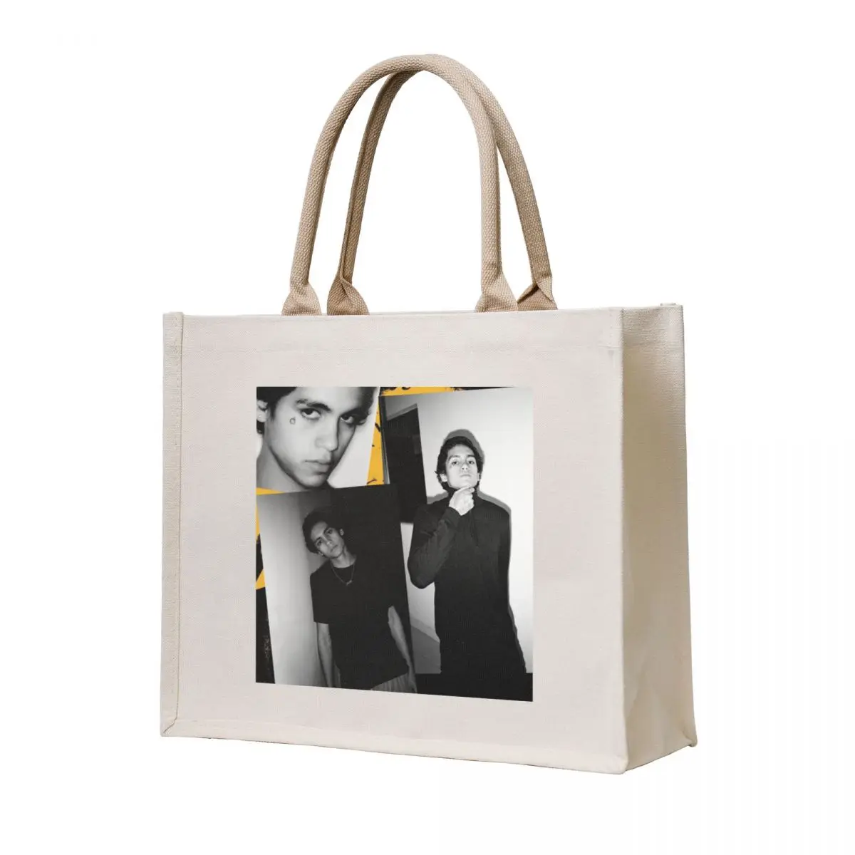 

Dominic Fike B_amp_W Tote Bag Canvas shoulder bag shopper bag women canvas canvas tote bags tote