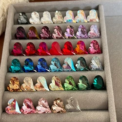 New Arrival Sweet Heart Nail Art Rhinestones Glass Colorful DIY Accessories Crystals Glue On Jewelry Making Diamond Stones