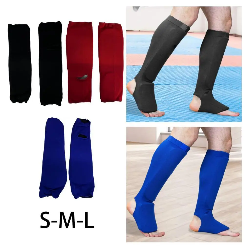 

Защитные накладки на голень Shin Instep Guards, пара, моющиеся, для мужчин и женщин, для карате