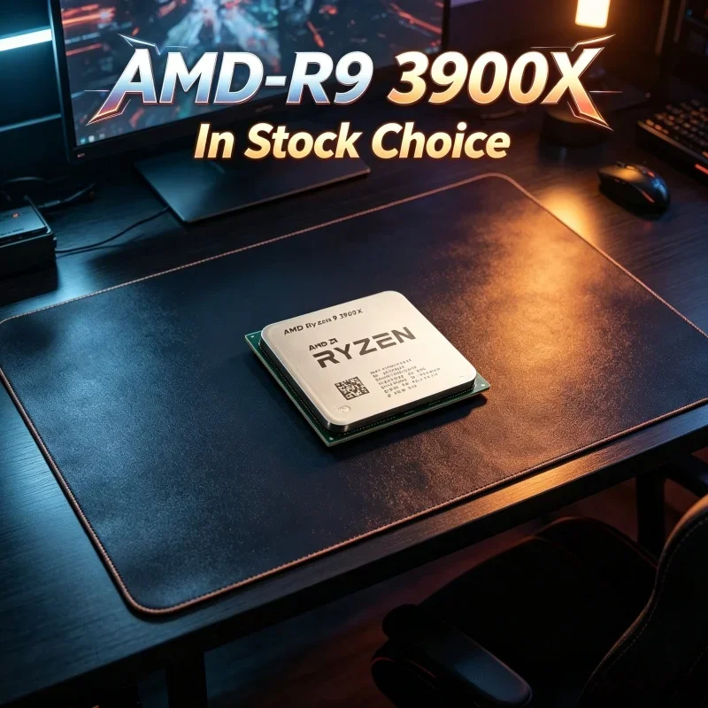 AMD Ryzen 9 3900X High Performance Gaming CPU, 12C24T 4.6GHz Boost, 64MB L3 Cache, 7nm AM4 DDR4, No Original Box