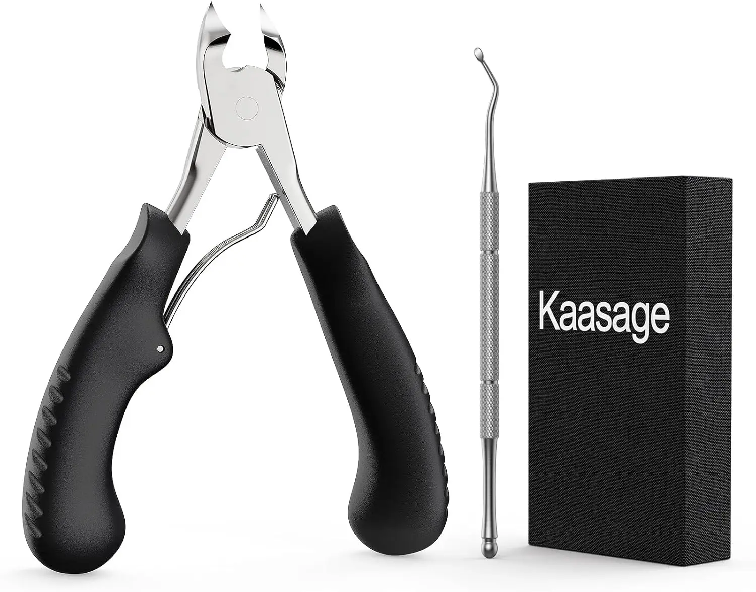

Heavy-Duty Toenail Clippers for Thick & Ingrown Nails, Sharp Curved Blade, Non-Slip Handle, Professional Pedicure Tool