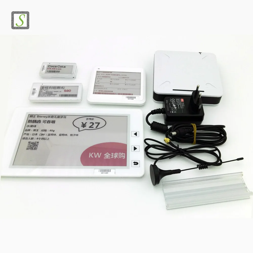 

MSSUNY E Ink 3 Colors Epaper Electronic Shelf Label Price Tag Demo Kit With Software