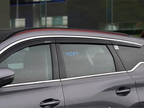 Imagen 2 del producto Visera de ventana para Chery Tiggo 7 Plus/Tiggo 7 Pro Max/Tiggo 7 P6 2020 +, protector contra el sol y la lluvia, protección contra el clima