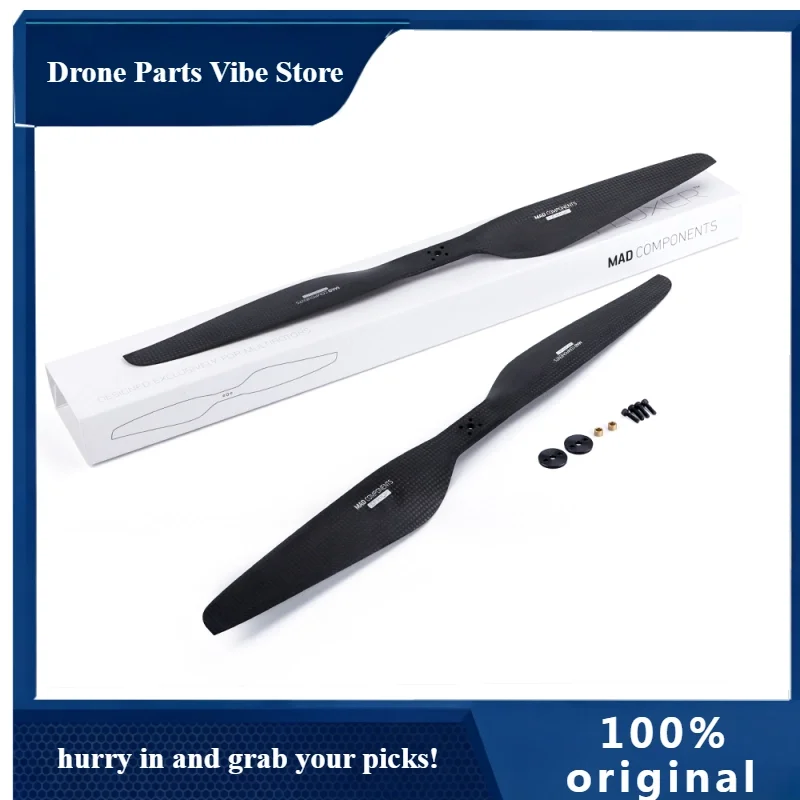 

APMAD FLUXER PRO 27x8.1 дюймов, 2 шт., черные пропеллеры для радиоуправляемых дронов, квадрокоптеров и мультироторов