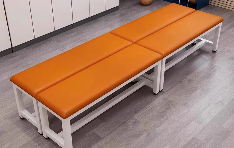 Soft bag shoe changing stool gym rest stool locker room training room bench court bench