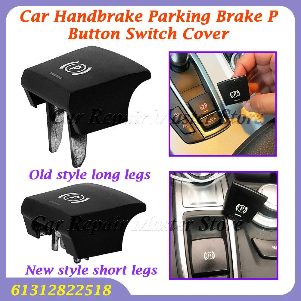 61312822518 For BMW 5 7 F01 F02 F07 F10 F11 F18 F30 520 523 730 2009-2017 Car Handbrake Parking Brake P Button Switch Cover