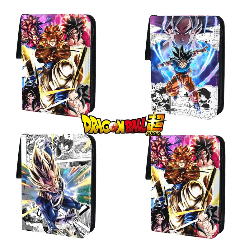 BANDAI Dragon Ball Cards Album Book 400-900Pcs Anime Map Letter Holder Binder Action HD Collection Cards Protector Folder Gifts