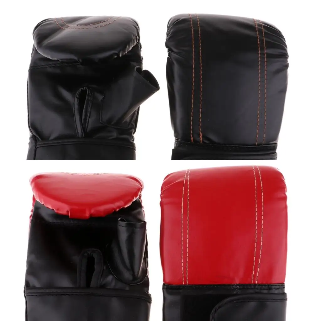 Boxing Gloves Advanced MMA Training Gloves, PU Leather Made, Durable and Breathable