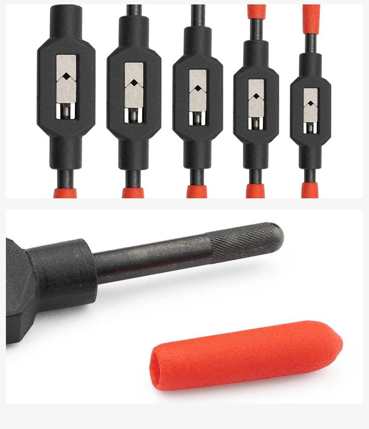 Verstellbarer Windeisen-Griff für M1-M8 ~ M9-M27 metrische Wasserhähne, Superharter Gewindebohrer aus Kohlenstoffstahl, Handgewindewerkzeuge – Detail 11