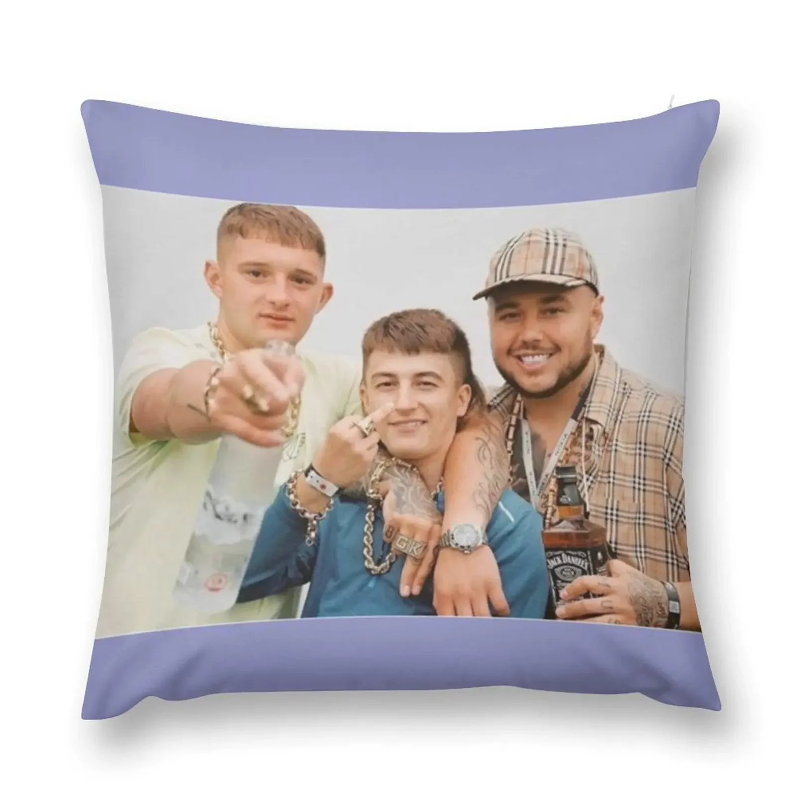 

Bad Boy Chiller Crew Throw Pillow Bed pillowcases Cushion Cover Luxury pillow