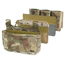 FCPC V5 DOPE Front Flap G-hook Pouch Triple Magazine Insert For 5.56 7.62 AR15 Kangaroo Bag FCSK Plate Carrier Hunting Vest