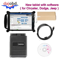 For Chrysler Diagnostic Tool wiTech MicroPod 2 V17.04.27 with New Tablet Updates available online at any time