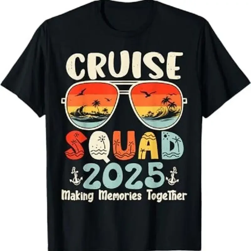 Cruise Squad 2025 Summer Vacation Matching Family Cruise T Shirt