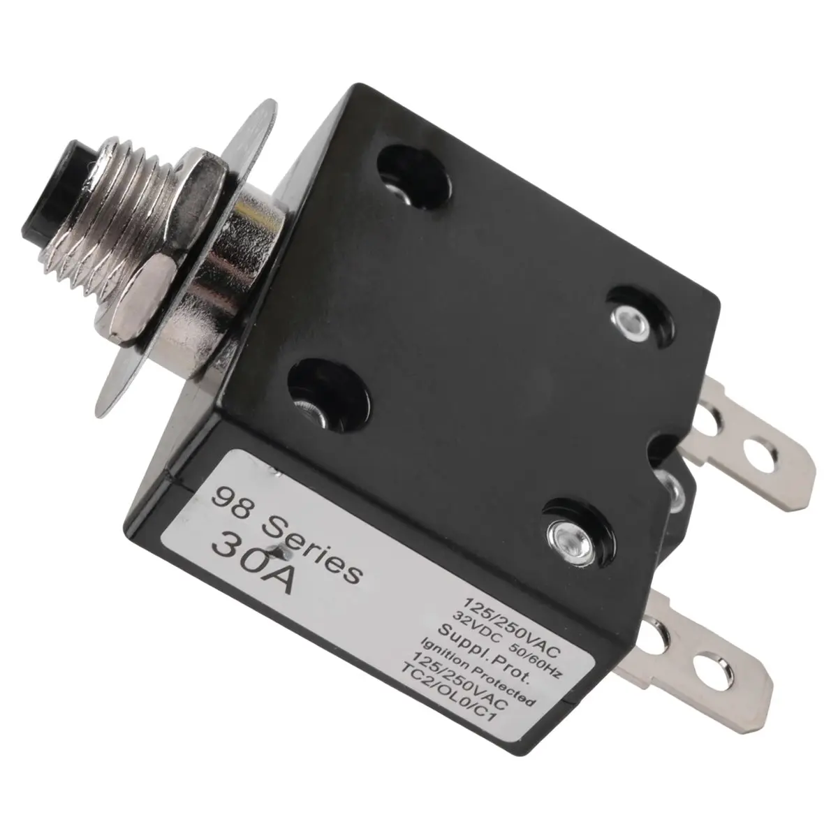 A59E 30A 125/250VAC 50VDC Circuit Thermal Breaker Thermal Protector For Generator