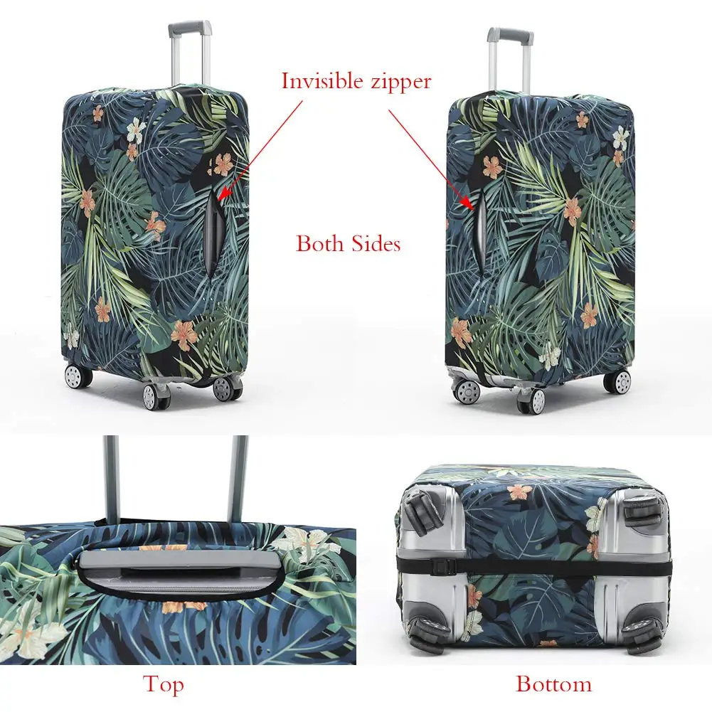 Luggage Cover 2023 New Elastic Suitcase Protective Covers For 18 to 32 Inch Suitcase Protector Cover Thickened Dust-proof Travl