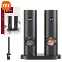 Xiaomi Mijia Electric Salt Pepper Grinder with Adjustable Coarseness Refillable Mill Battery Powered Kitchen Automatic Grinder