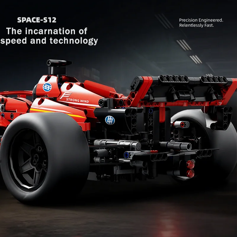 1000 + قطعة الأداء التقني الكلاسيكي سباق السيارات بنة لتقوم بها بنفسك تجميع اللعب تحصيل نموذج سيارة البناء الأولاد الهدايا #5